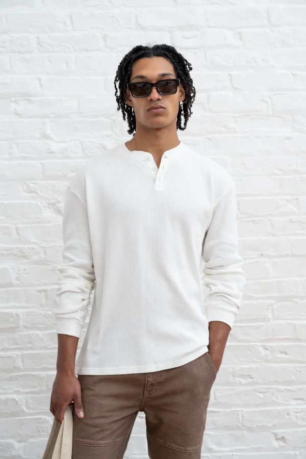 Grit Henley - Off White