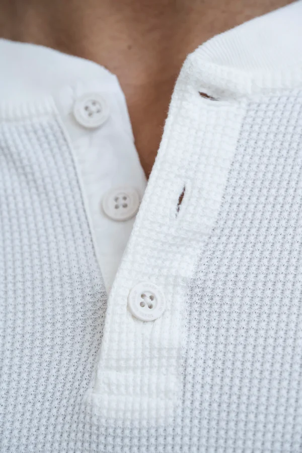Grit Henley - Off White - Image 4
