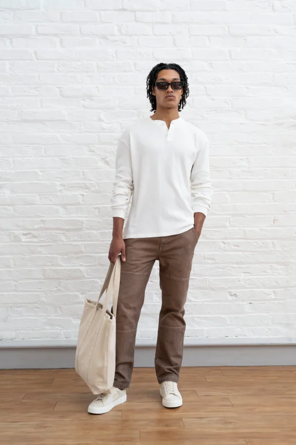 Grit Henley - Off White - Image 2