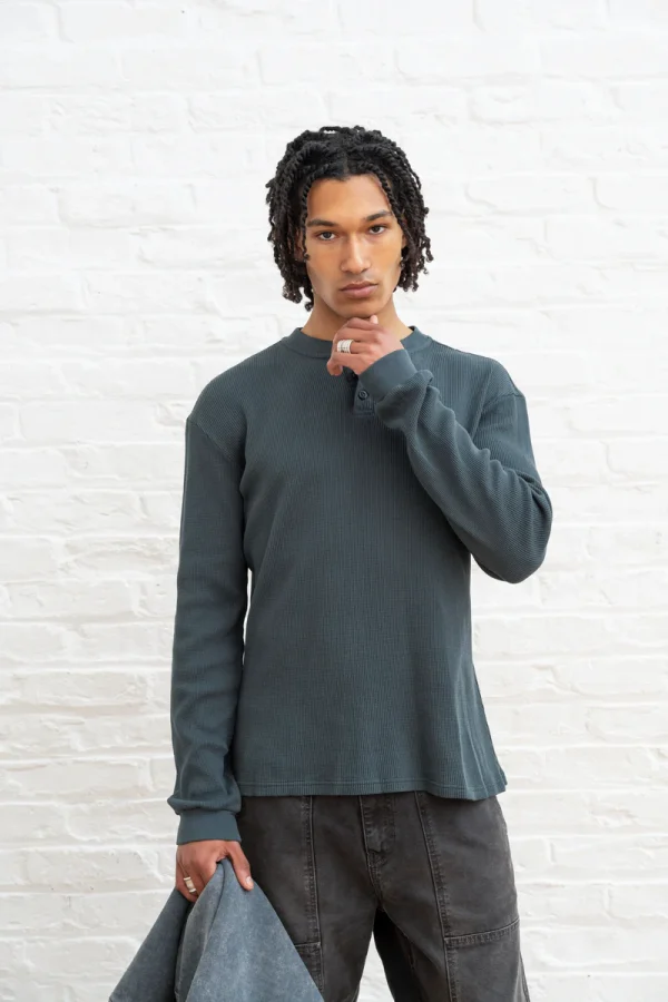 Grit Henley - Pirate Black